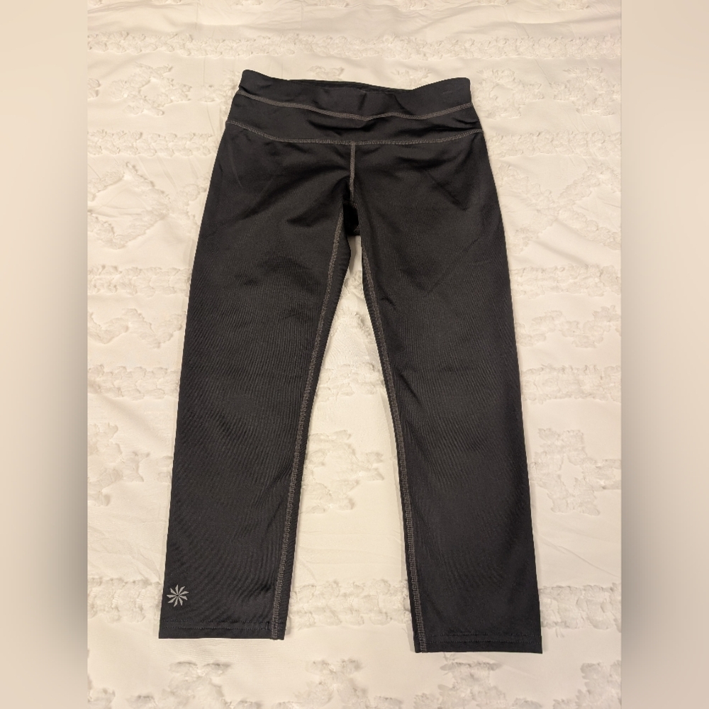 Athleta Dark Gray Capri Leggings